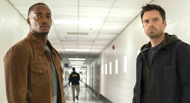 山姆和巴基在猎鹰的走廊和冬季士兵