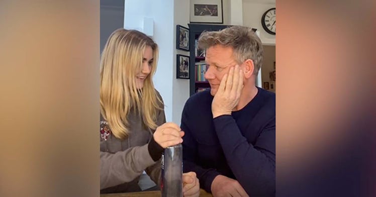 Tilly Ramsay pranks dad Gordon Ramsay