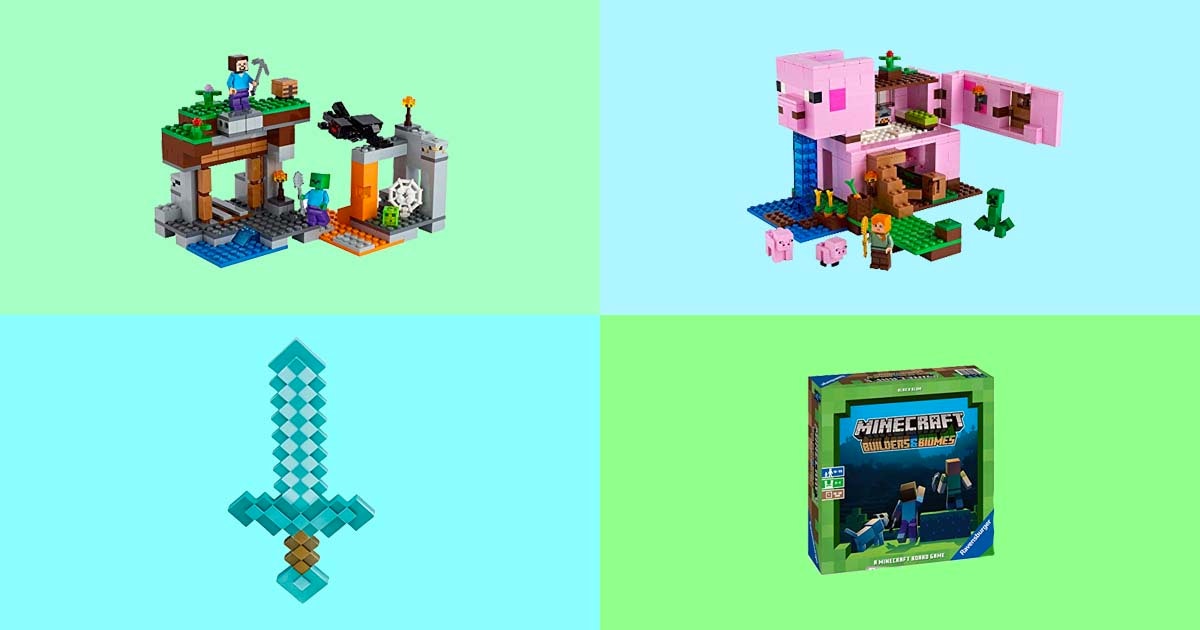 Minecraft best sale building toys