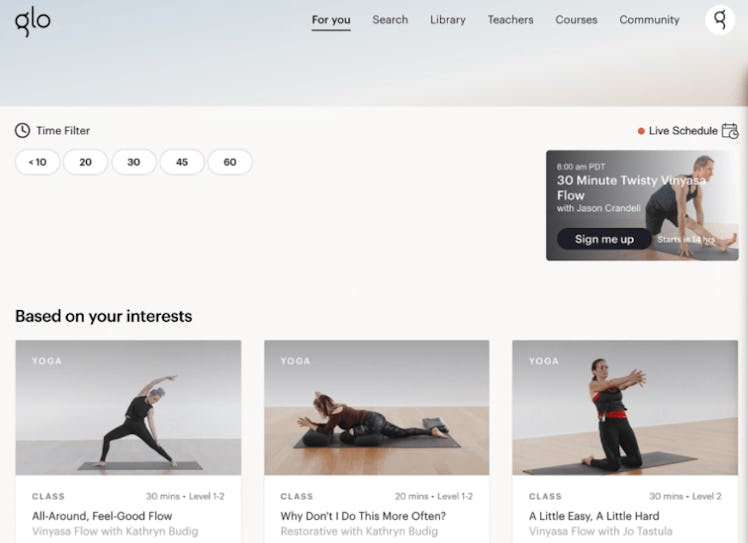 Pilates and Yoga Classes by GLO