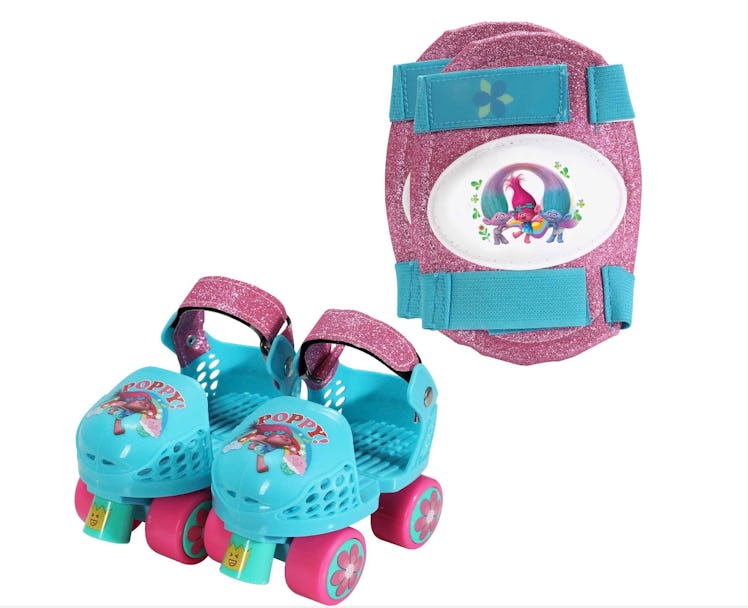 Roller Skates and Knee Pads by Dreamworks' Trolls
