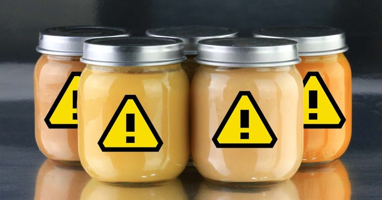 Baby foods with toxic metals in them