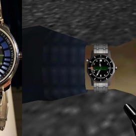 A James Bond 007 GoldenEye N64 watch