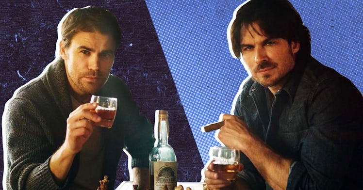 Paul Wesley and Ian Somerhalder and their bourbon, Brother's Bond