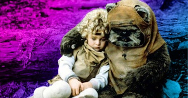 Cindel and Wicket the ewok battle for endor