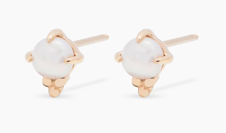 Pearl Trinity Studs by Gorjana