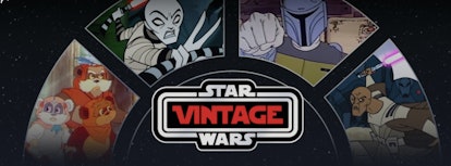 Vintage Star Wars artwork for Disney+