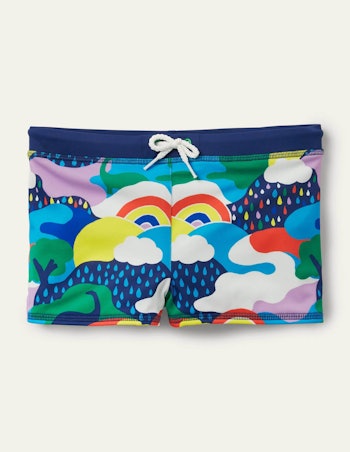 Rainbow Swim Shorts by Boden