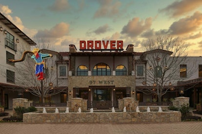 The exterior of the Drover Hotel Fort Worth in Texas