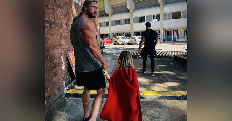 Chris Hemsworth instagram photo