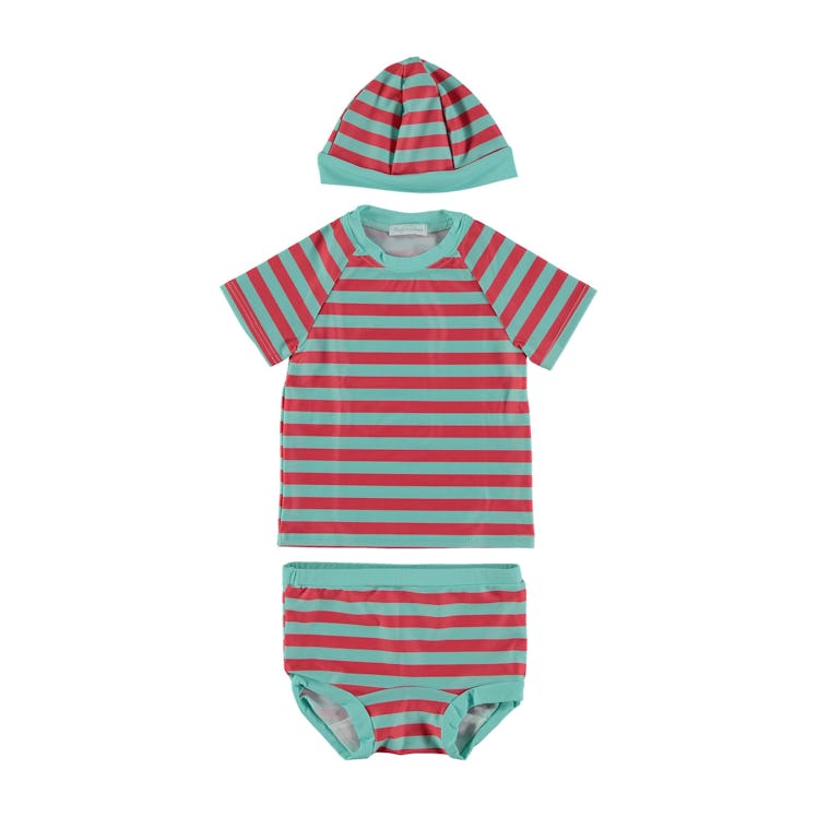 Striped Swim Set by Pacific Rainbow