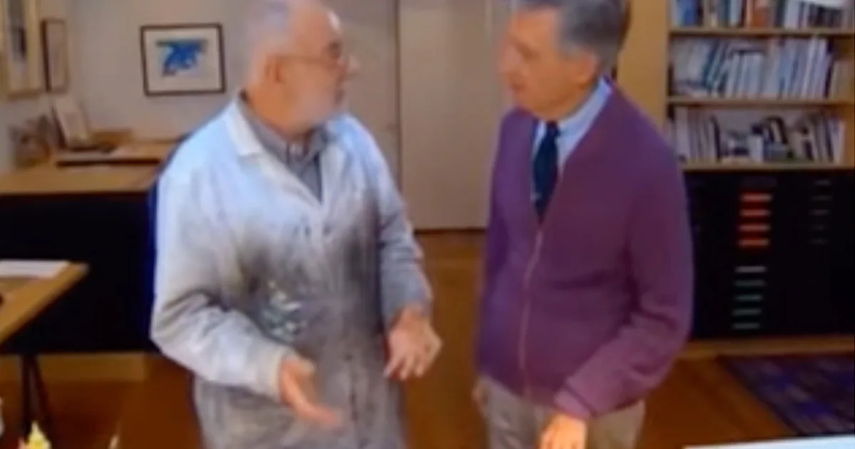 Resurfaced '90s Clip of Eric Carle on Mister Rogers Will Make Your