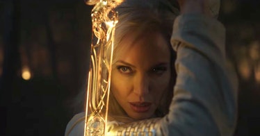 Angelina Jolie as Thena in The Eternals