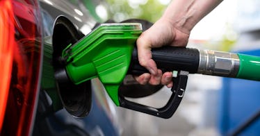 A gas pump