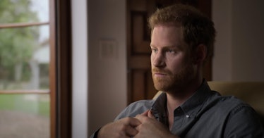 Prince Harry speaks in a new series