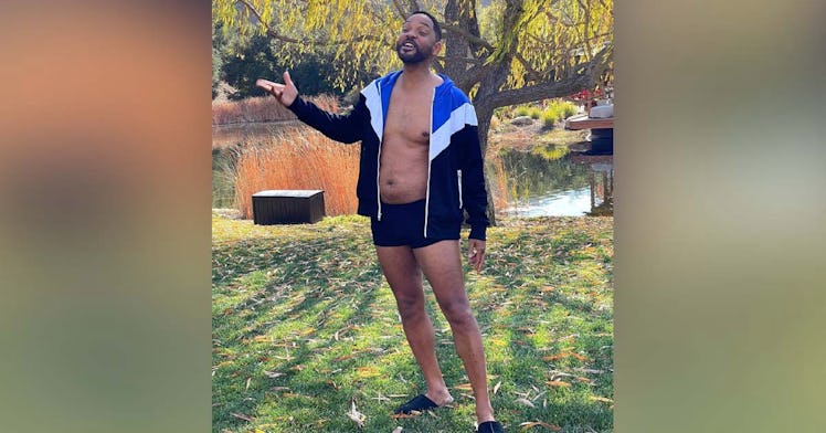 Will Smith poses in a viral Instagram photo