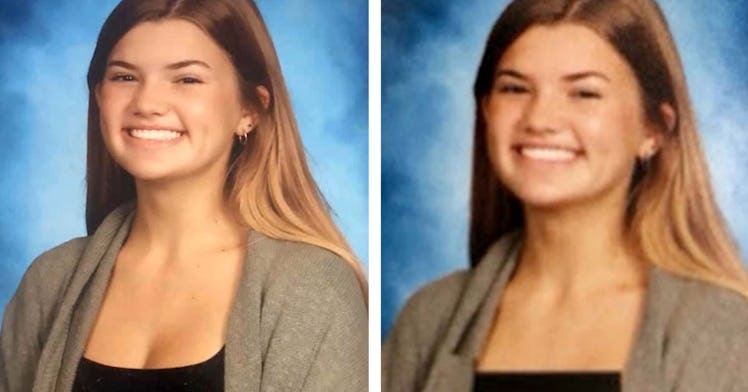 A Florida high school edited yearbook photos