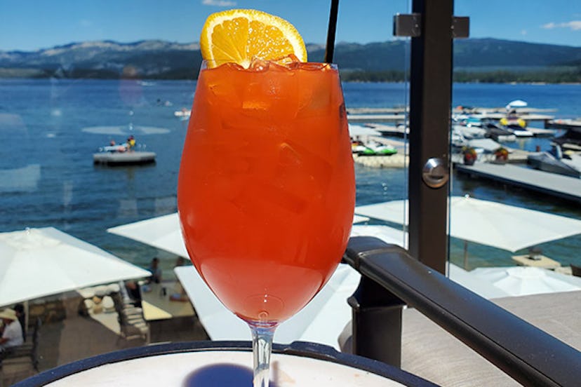 Blood Orange Aperol Spritz