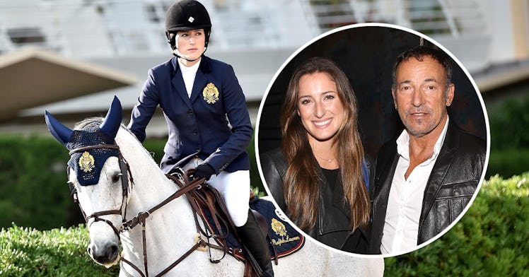 Jessica and Bruce Springsteen