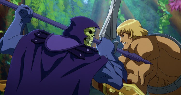 He-Man versus Skeletor