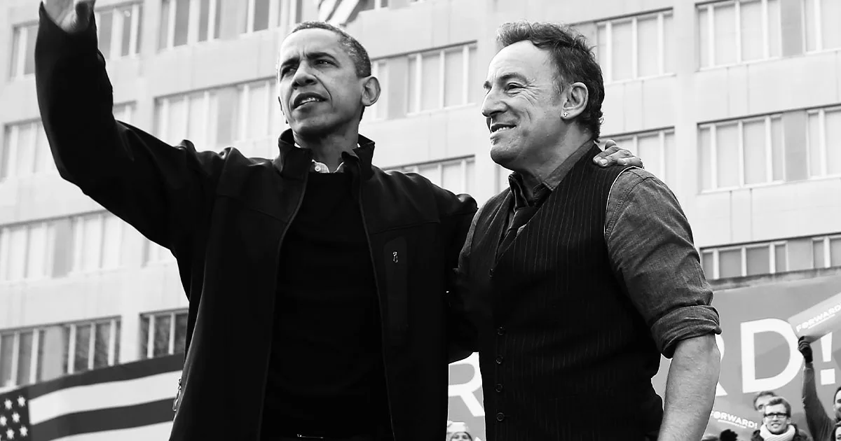 Obams Springsteen Obama and Springsteen Team Up Again For Renegades: The Book