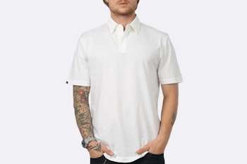 Threadsmiths Game White Polo Shirt