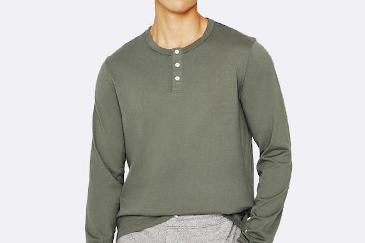 AG Jeans Bryce Long-Sleeve Henley