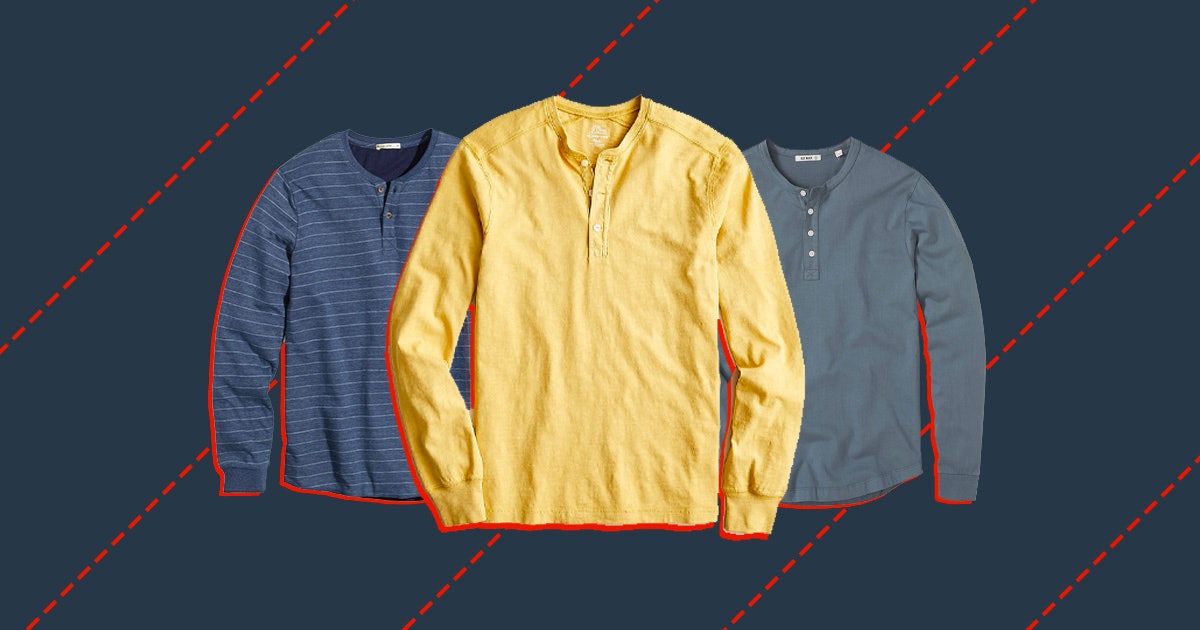The Best Long Sleeve Henley Shirts For Men: Filson, Faherty, and More