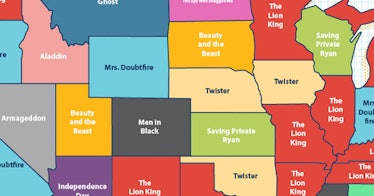 Map of every state's favorite '90s movie