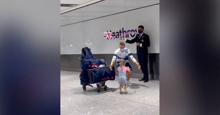 Max Whitlock reunites with his toddler, Willow