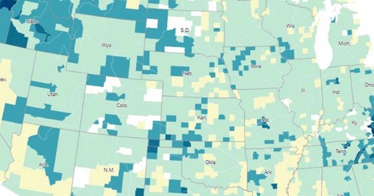 A map of flood risk