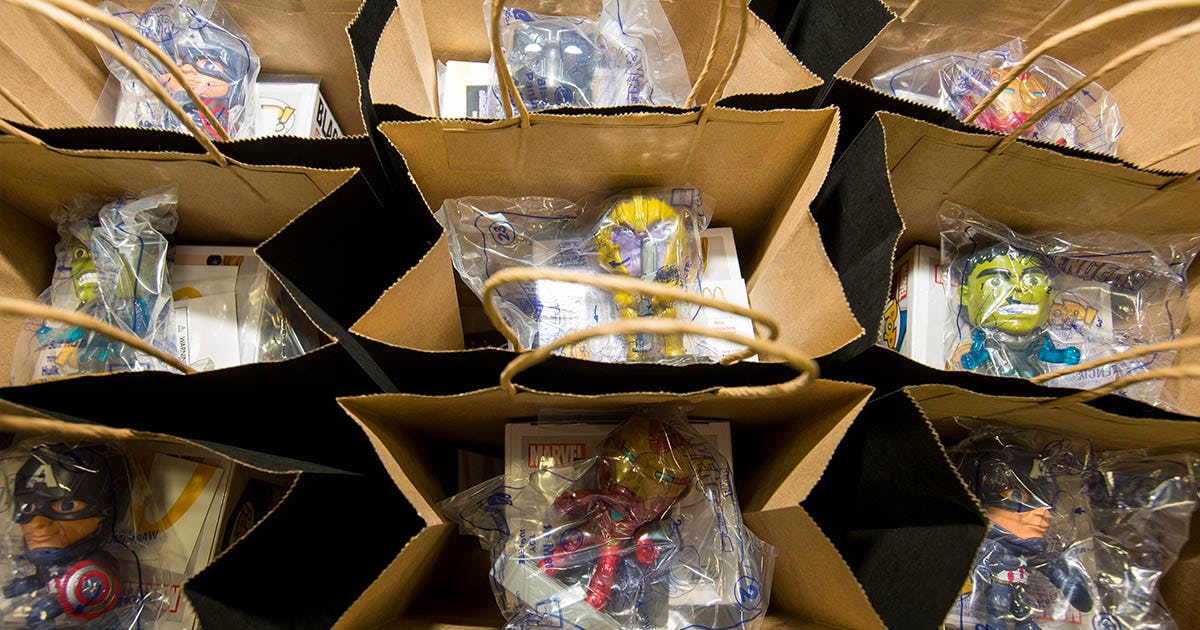 McDonald's Will Remove Plastic Toys From Its Happy Meals By 2025