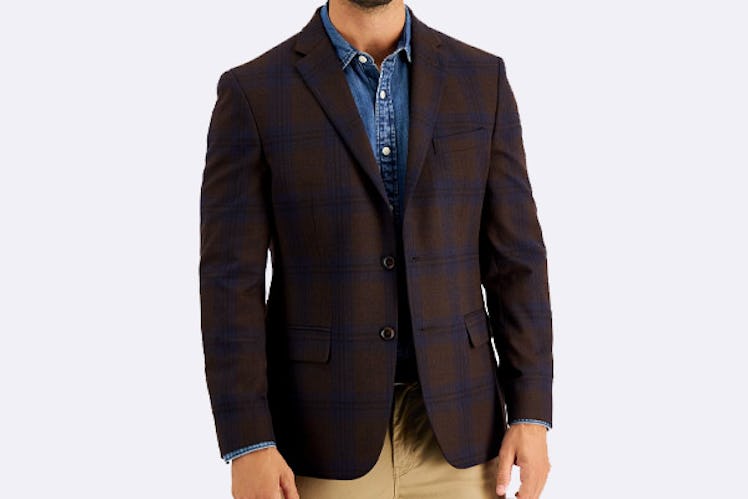 Tommy Hilfiger Plaid Blazer