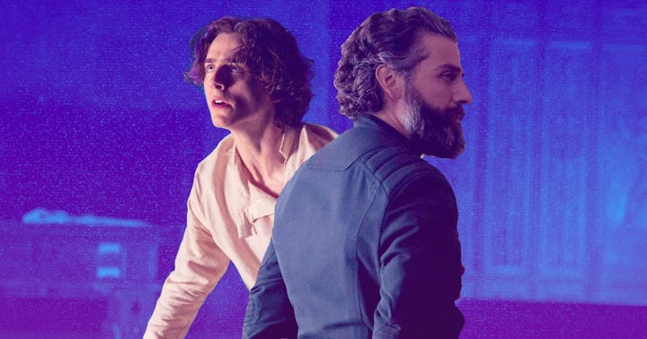 Paul and Duke Leto in Dune