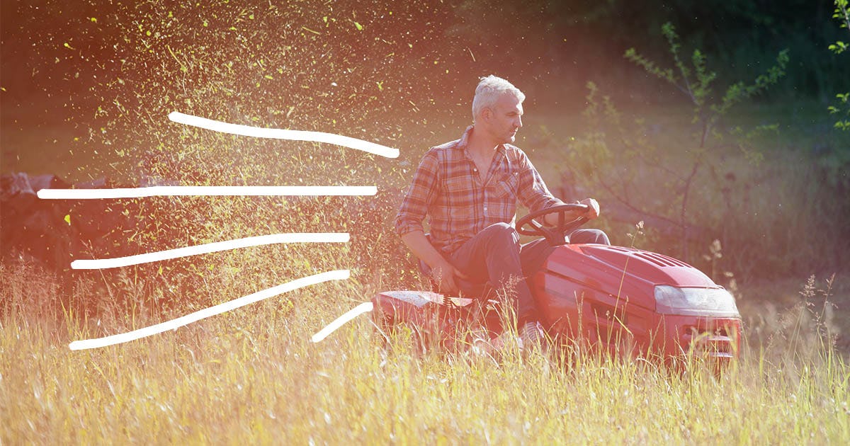 Fastest Lawn Mower Record Goes to Tony Edwards