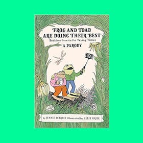 Cover of ‘Frog and Toad Are Doing Their Best’ parody bedtime book for adults