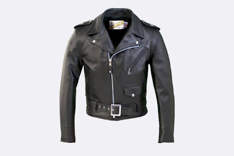 Schott NYC One Star Perfecto Leather Motorcycle Jacket