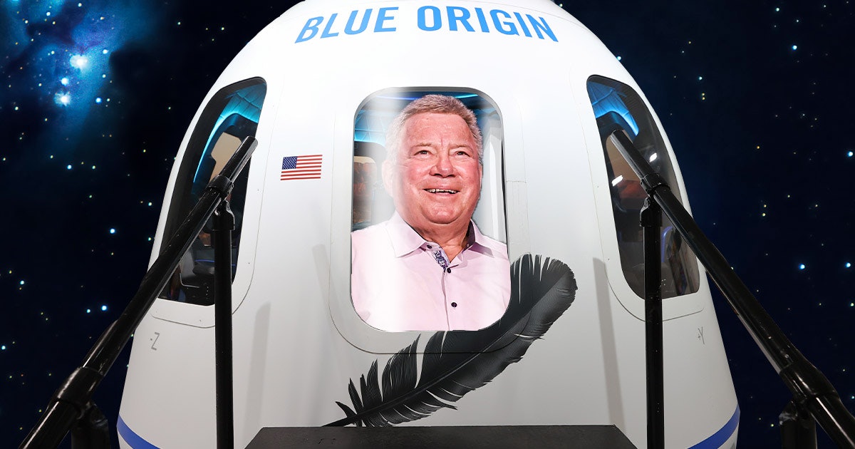 william shatner on travel to space