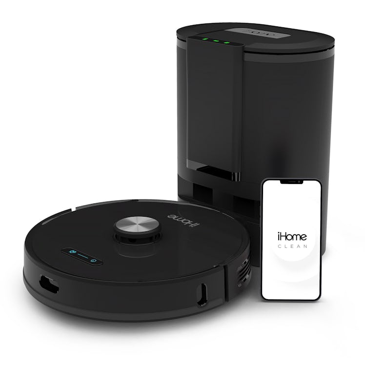 iHome AutoVac Nova Self Empty Robot Vacuum and Mop