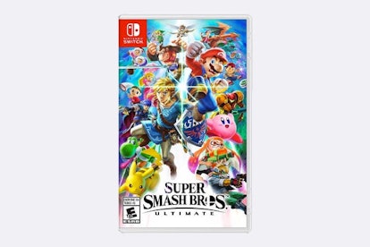 Super Smash Bros Nintendo Switch game package cover
