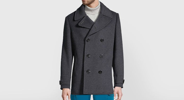 Lands’ End Wool Peacoat