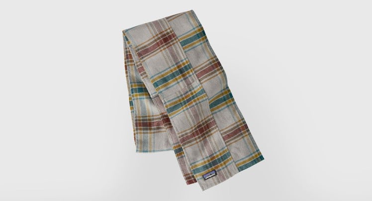 Patagonia Fjord Patchwork Flannel Scarf