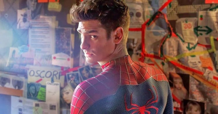 Andrew Garfield as spider-man