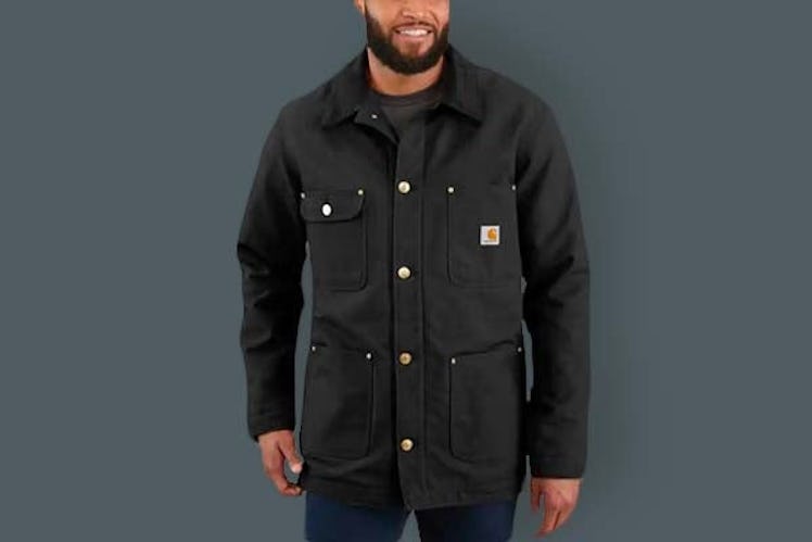 Carhartt Blanket-Lined Duck Chore Coat