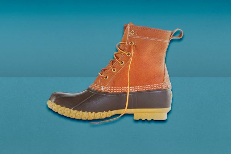 L.L. Bean 8-Inch Chamois-Lined “Bean” Boots