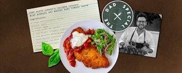 Scott Conant’s Crispy Chicken Cutlet With Melted Tomatoes