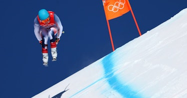 Alpine skier in Beijing Olympics
