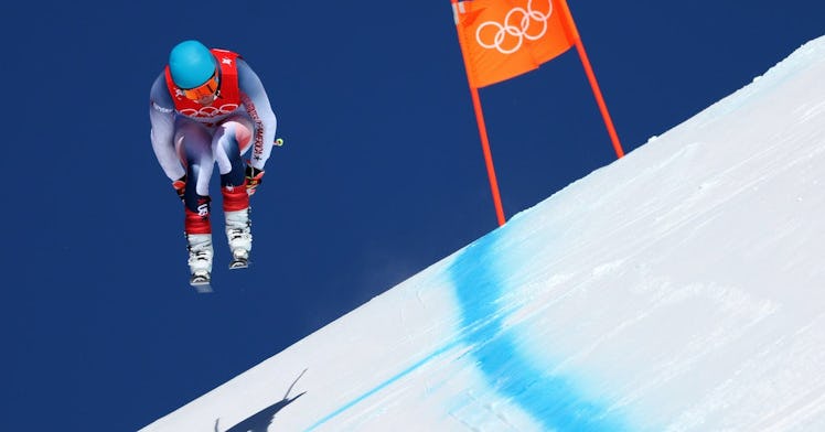 Alpine skier in Beijing Olympics