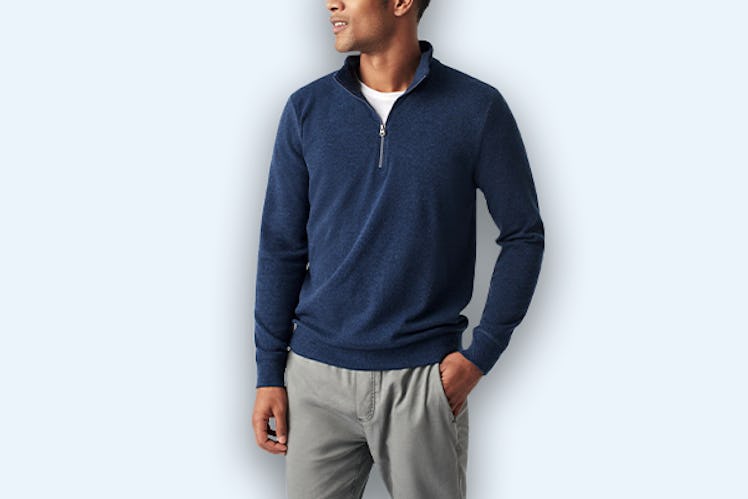 Faherty Legend Sweater Quarter Zip