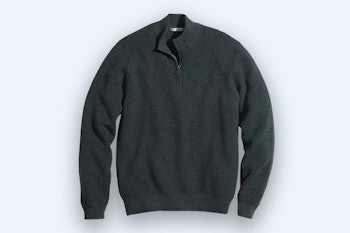 Marine Layer Linden Quarter Zip Sweater